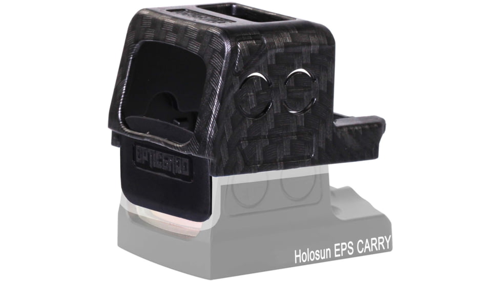 OpticGard Scope Cover for Holosun EPS Carry, Carbon Fiber  , OGHEPSCARRYDE11