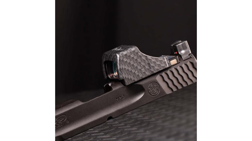 OpticGard Scope Cover For Holosun SCS MP2, Carbon Fiber, OGHSCSMP2DE11