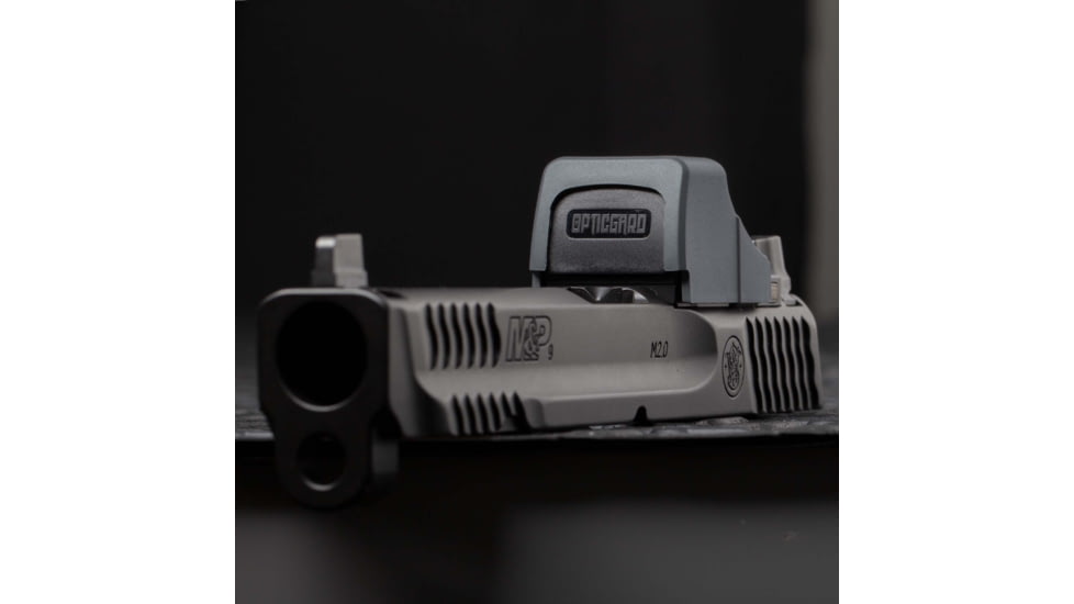 OpticGard Scope Cover For Holosun SCS MP2, Gunmetal Gray, OGHSCSMP227