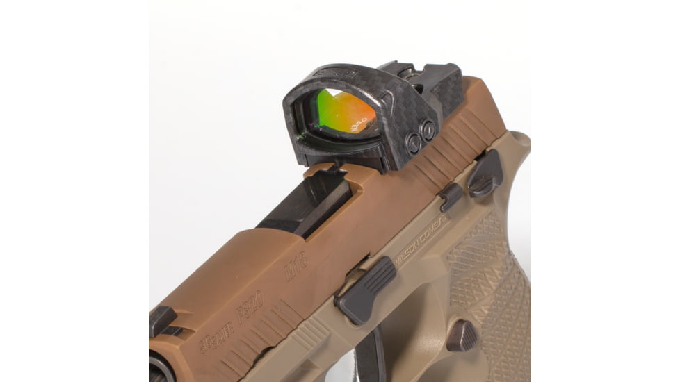 OpticGard Sig Sauer Romeo1Pro Scope Cover, Carbon Fiber, One Size, OGSR1PRODE11