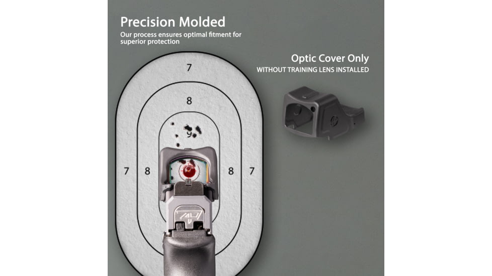 OpticGard Trijicon RMR HD Red Dot Sight Cover, Black, One Size, OGTRHD02