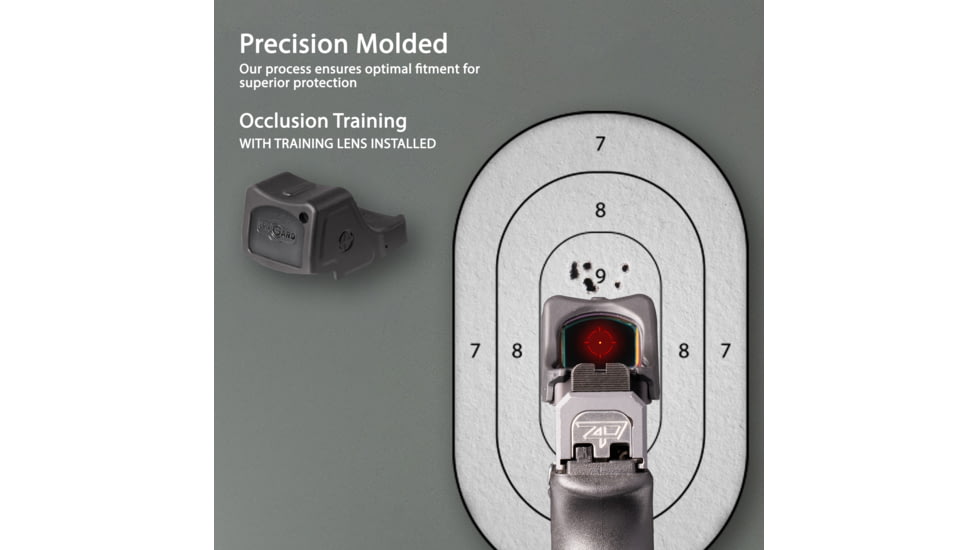 OpticGard Trijicon RMR HD Scope Cover, Black, One Size, OGTRHD02
