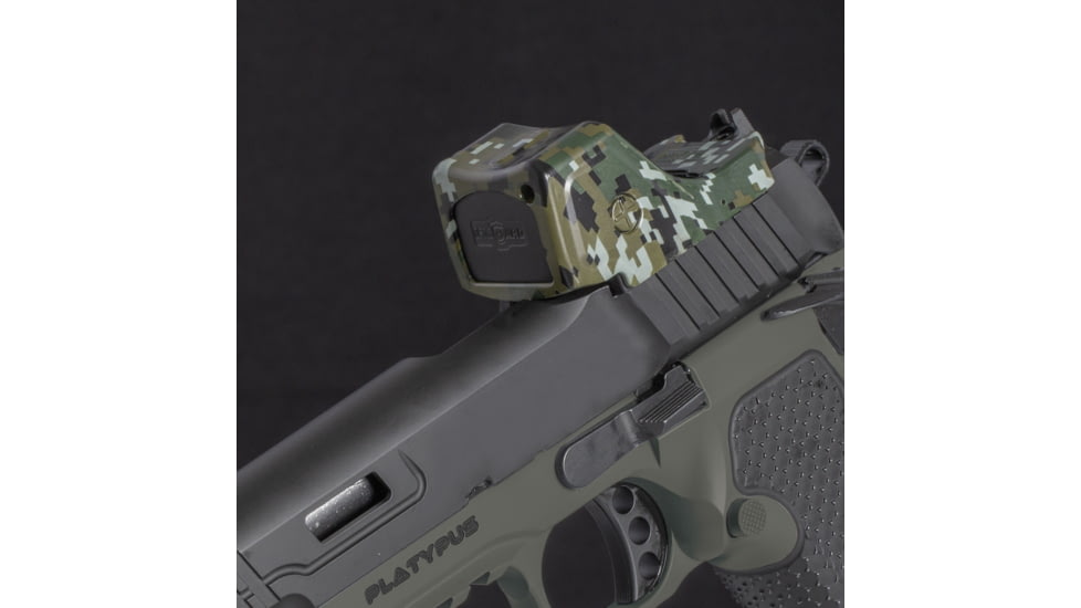 OpticGard Trijicon RMR HD Red Dot Sight Cover, OD Green Camo, One Size, OGTRHDDEG84