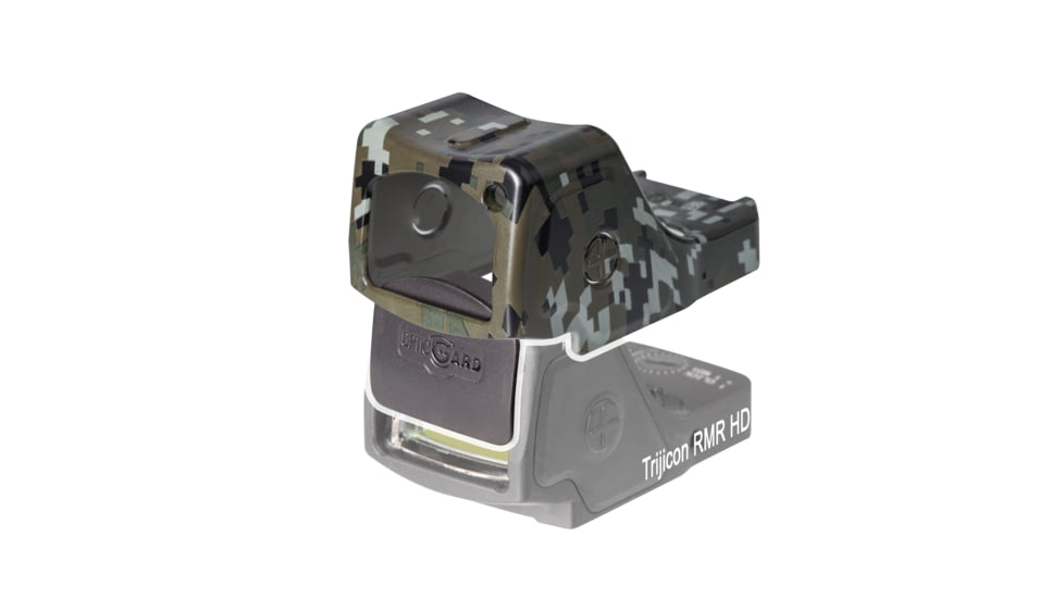 OpticGard Trijicon RMR HD Scope Cover, OD Green Camo, One Size, OGTRHDDEG84
