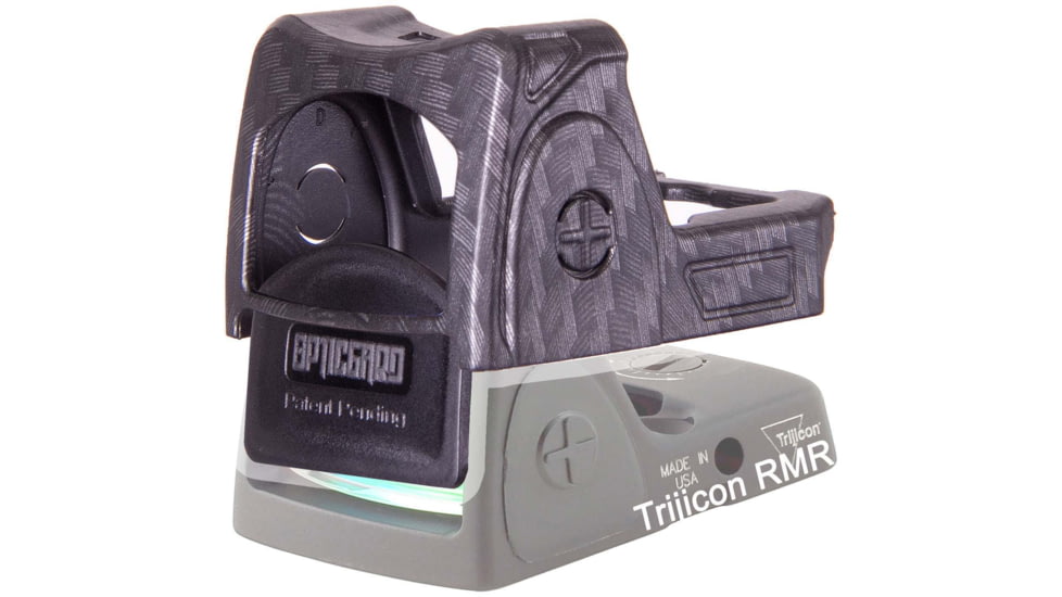 OpticGard Scope Cover for Trijicon RMR, Carbon Fiber, OGTRDE11
