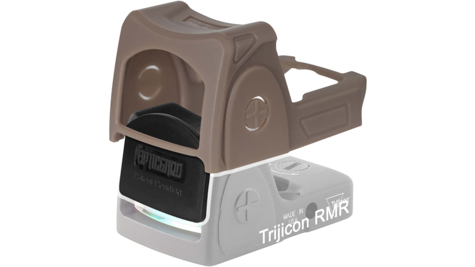 OpticGard Scope Cover for Trijicon RMR, FDE, OGTR09