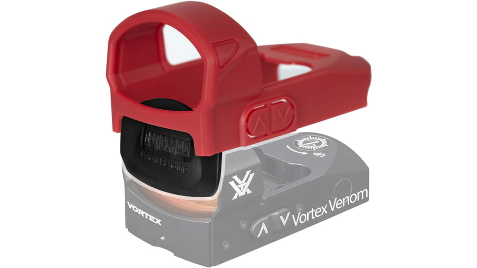 OpticGard Scope Cover for Vortex Venom, Passion Red , OGVV06