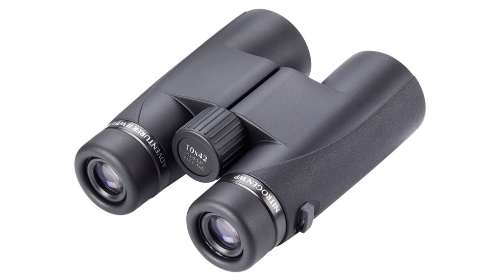 Opticron Adventurer II WP 10x42mm Roof Prism Binocular, Black, 10x42, 30742