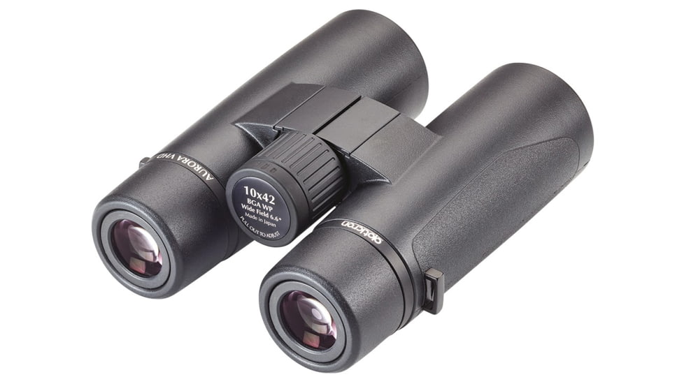 Opticron Aurora BGA VHD 10x42 Roof Prism Binocular, Black, Full Size, 30776