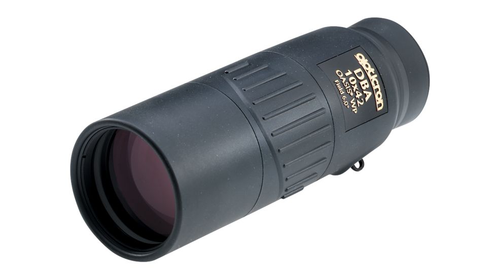 Opticron DBA Oasis 10x42mm Roof Prism Monocular,Black 30446