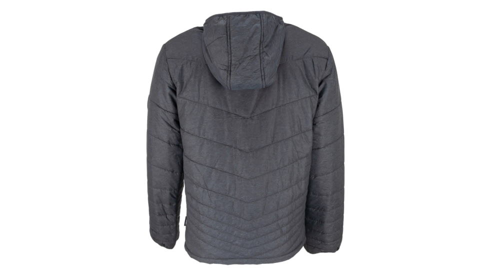 OpticsPlanet Exclusive OpticsPlanet 20th Anniversary Hooded Puffer Jacket - Men's, Carbon, 3XL, OP-HOOD-CB-3XL