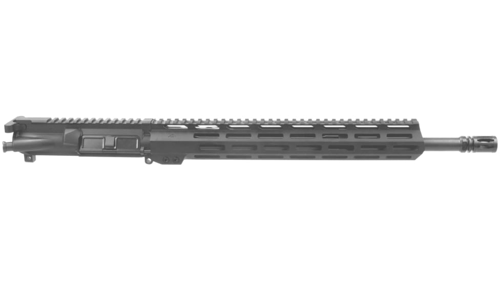 OpticsPlanet Exclusive AIM Sports Inc AR 5.56 NATO Complete Upper w/Nitride BCG, Mid-Length, Black, 16in Barrel, 13.5in Rail, AR5CUB6