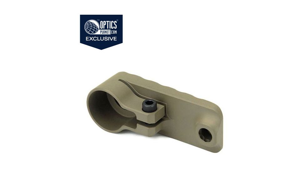 OpticsPlanet Exclusive Battle Arms Development Lightweight Butt Stock for MilSpec Receiver Extension, Flat Dark Earth, BAD-LBS-MIL-FDE