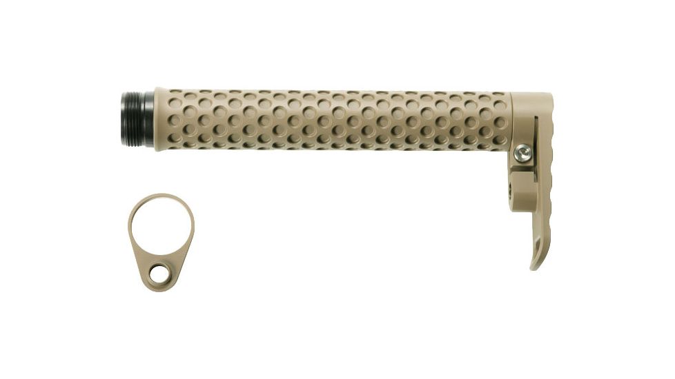 OpticsPlanet Exclusive Battle Arms Development Ultra Compact Pistol Sabertube w/ Vert Buffer System - Combo, Flat Dark Earth, VERT-SABERTUBE-QD-P-B-COMBO-FDE