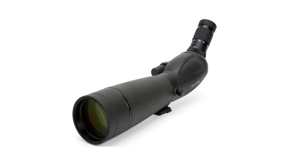 OpticsPlanet Exclusive Celestron TrailSeeker 20-60x80mm Spotting Scope w/TS Tripod &amp; Smartphone Adapter, Black, 52332-OP-DS