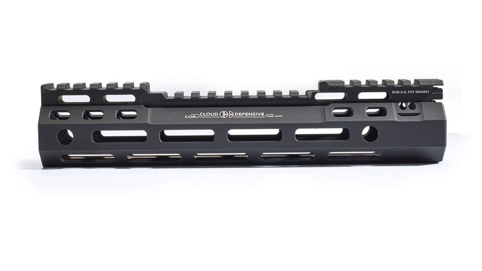 Cloud Defensive CORv2 Cloud Optimized Rail System, M-LOK, 9.55 inch, Comp w/Light Control Sys for Surefire and Streamlight, Black, CORv2-Black