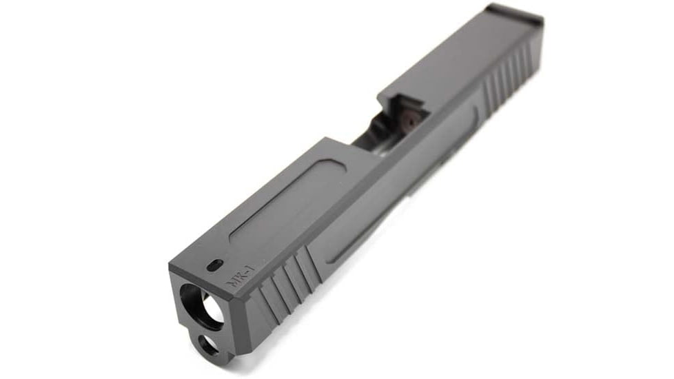OpticsPlanet Exclusive EC Defense MK-1 Stripped G19 Pistol Slide, Armor Black, EC -MK1 BLK