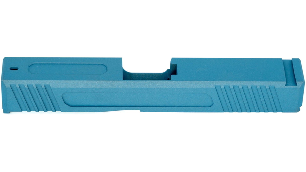 OpticsPlanet Exclusive EC Defense MK-1 Stripped G19 Pistol Slide, Titanium Blue, EC -MK1 TITANIUM BLUE