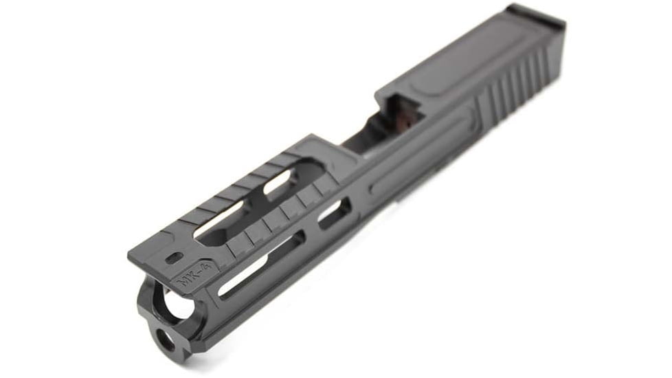 OpticsPlanet Exclusive EC Defense MK-4 Stripped G19 Pistol Slide, Armor Black, EC -MK4 BLK