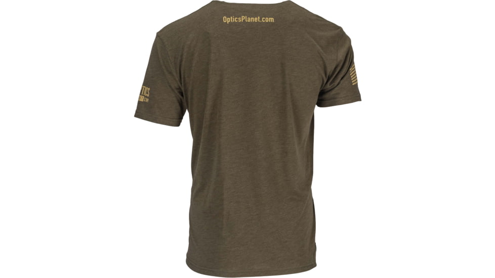 OpticsPlanet Exclusive Est. 2000 Limited Edition T-Shirt - Men's, Military Green, 3XL, NL6010-OP25-MG-3XL