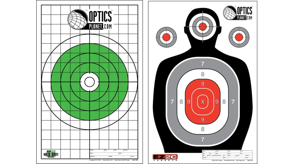 OpticsPlanet Exclusive EZ2C Targets Silhouette Target &amp; OpticsPlanet Exclusive EZ2C Targets, Style 5