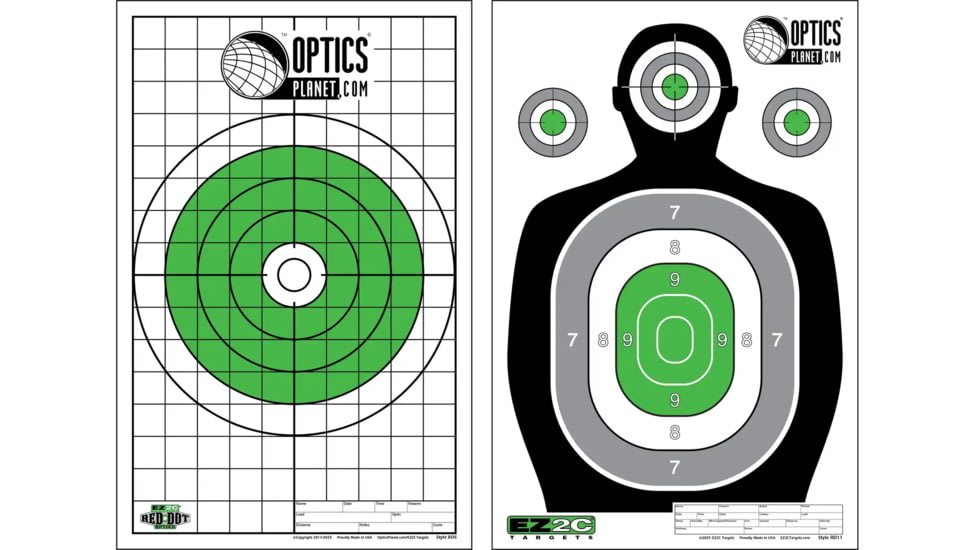 OpticsPlanet Exclusive EZ2C Targets Silhouette Target &amp; OpticsPlanet Exclusive EZ2C Targets, Style 5