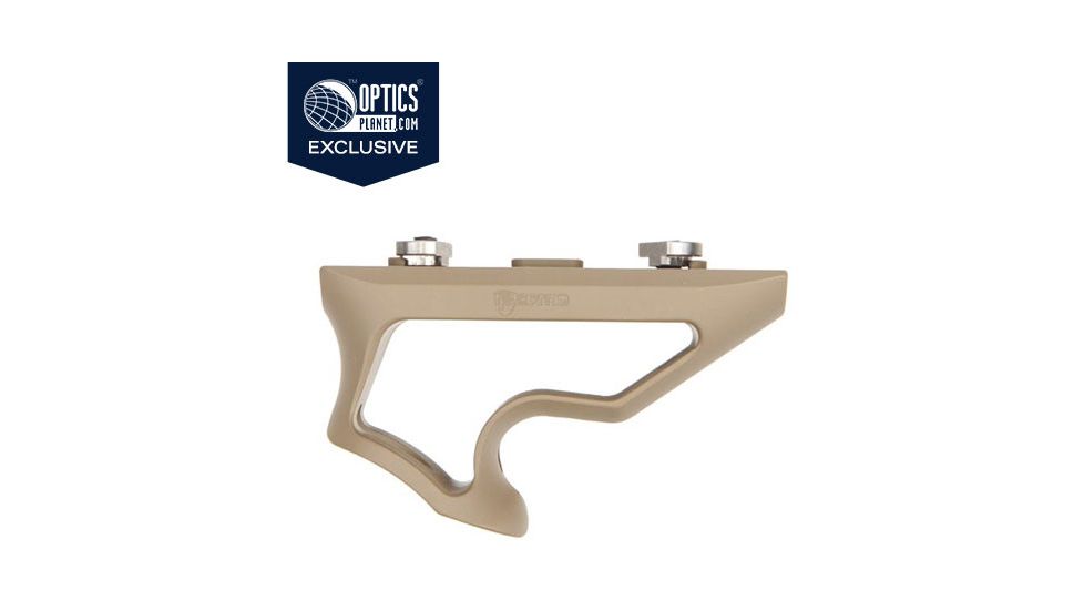 OpticsPlanet Exclusive Fortis Manufacturing Shift Short Angled Firearm Grip, MLOK, OP Tan, Small, SHIFT-ANG-ML-OP