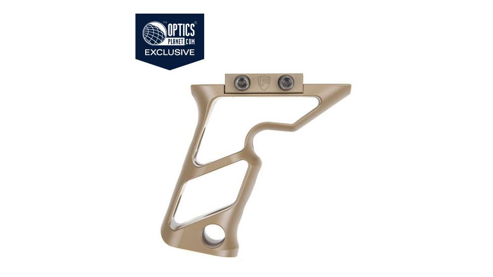 OpticsPlanet Exclusive Fortis Manufacturing Shift Vertical Grip, Picatinny, OP Tan, Small, SHIFT-VG-PIC-OP