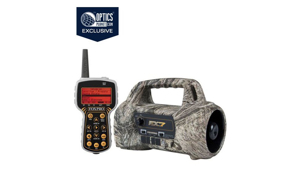 OpticsPlanet Exclusive FoxPro FX-7 Game Call, Mossy Oak Brush Camo, FX-7