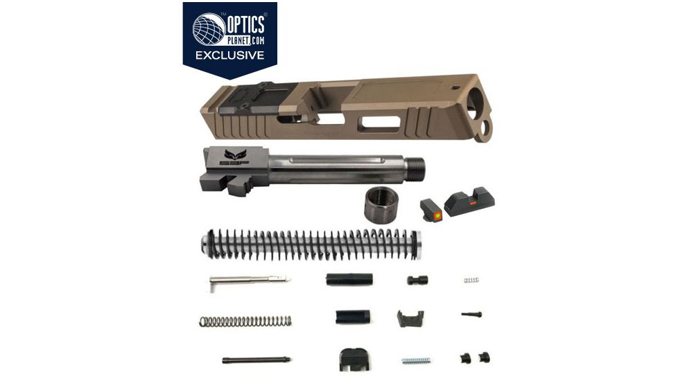 OpticsPlanet Exclusive Glock 19 Gen 4 FDE Build Kit