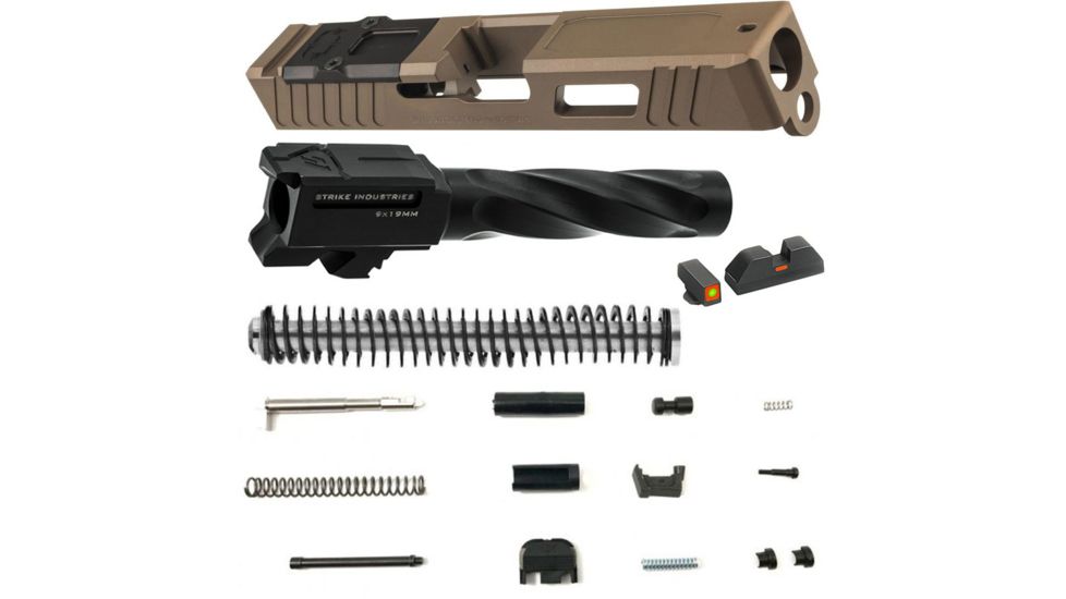OpticsPlanet Exclusive Glock 19 Gen 4 FDE Build Kit