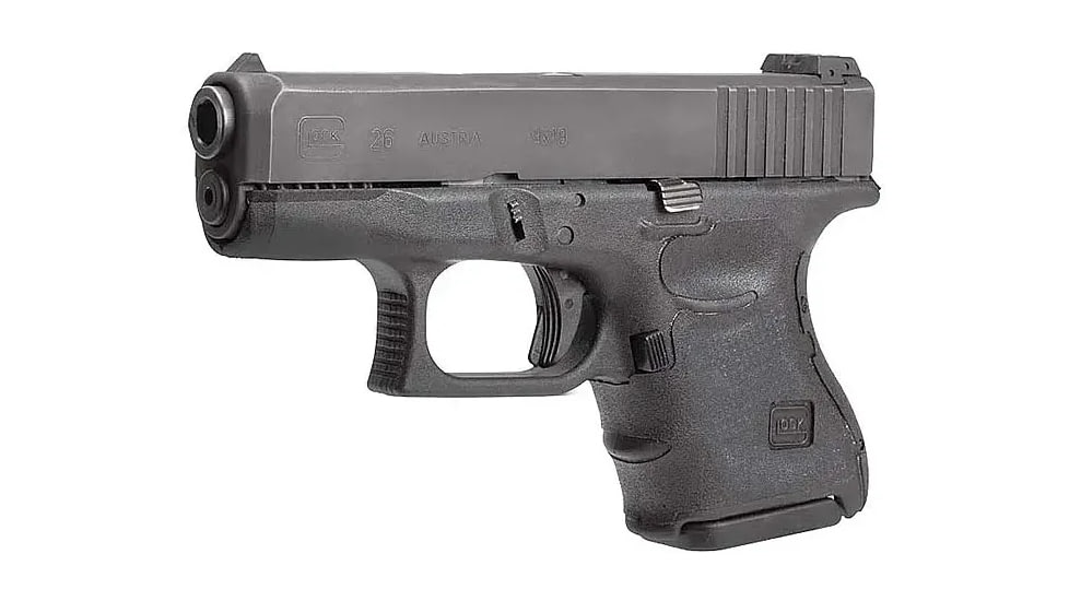 Hogue Wrapter Adhesive Grip For Glock 26, 27, 33, Small Frame Sub-Compact Generation 4 Small Backstrap, Rubber Black, 18640