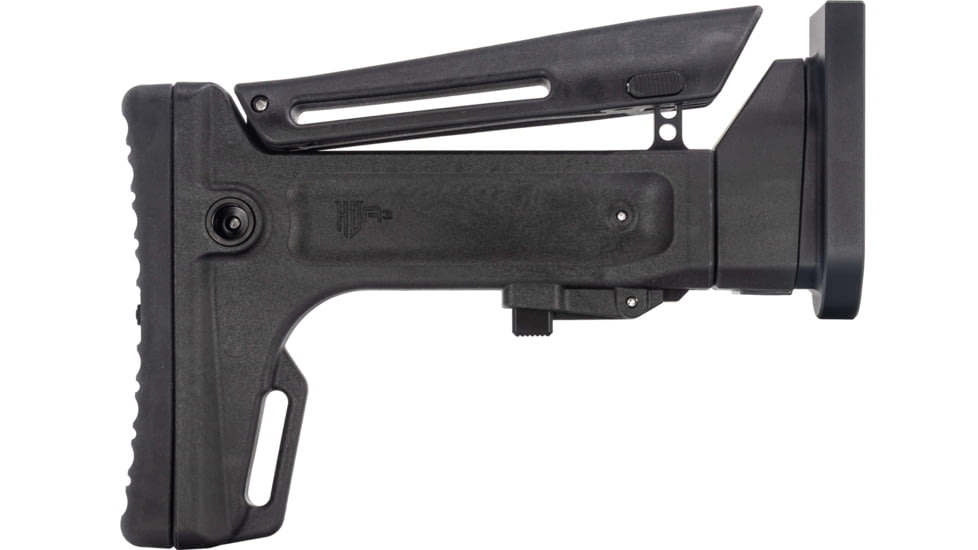 OpticsPlanet Exclusive Kinetic Development Group FN SCAR Folding Rifle Stock, Black, SCP5-MK2-201