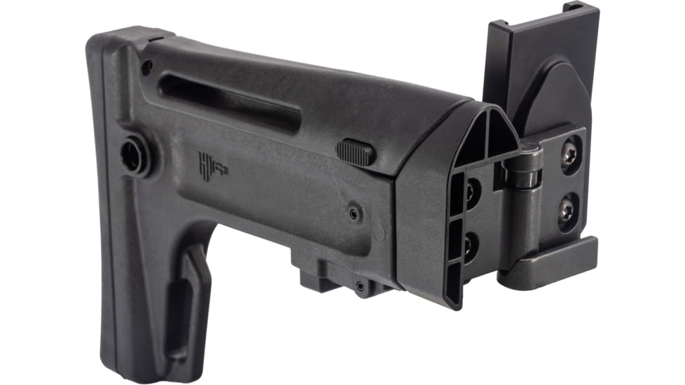 OpticsPlanet Exclusive Kinetic Development Group FN SCAR Folding Rifle Stock, Black, SCP5-MK2-201