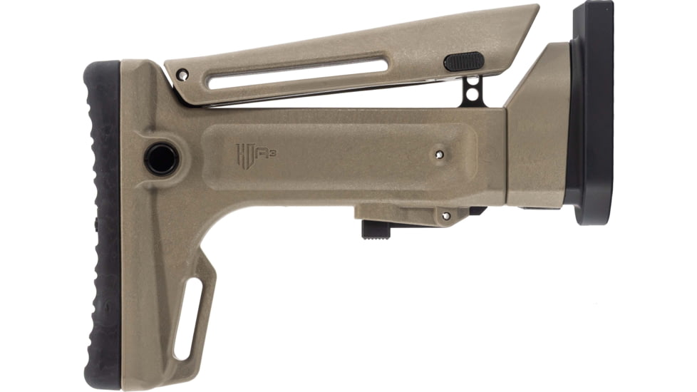 OpticsPlanet Exclusive Kinetic Development Group FN SCAR Folding Rifle Stock, FDE, SCP5-MK2-202