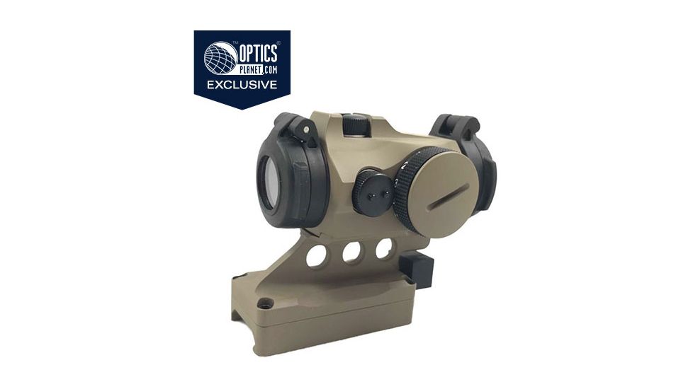 OpticsPlanet Exclusive Kinetic Development Group SIDELOK Aimpoint Micro Mount T1, H1, T2, H2 Lower 1/3 Cerakote, FDE, SID5-120-FDE