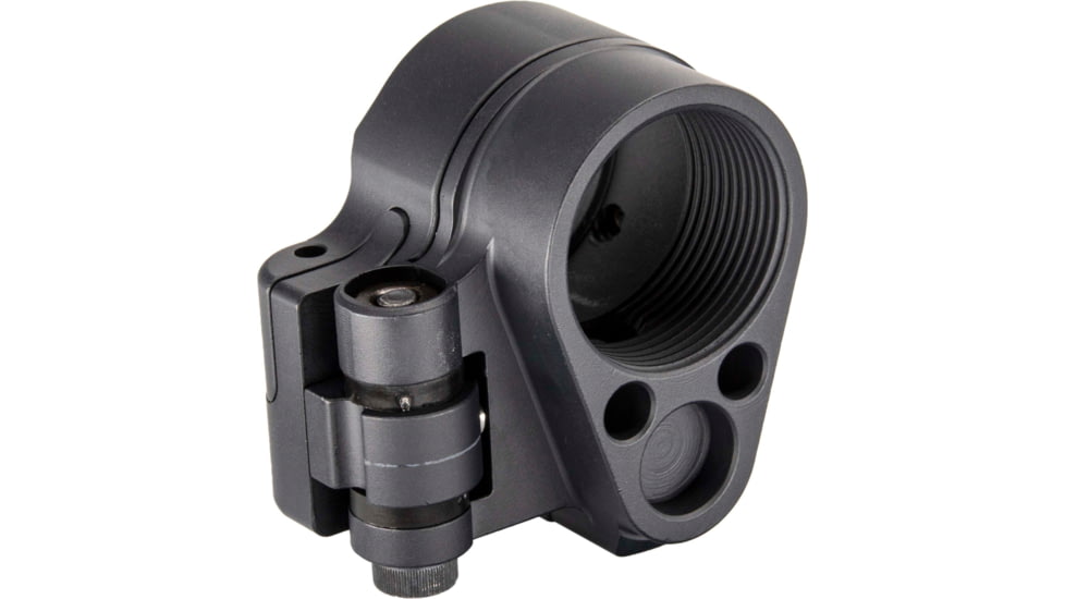 OpticsPlanet Exclusive Law Tactical AR Folding Stock Adapter Gen 3-M, Gray, 674