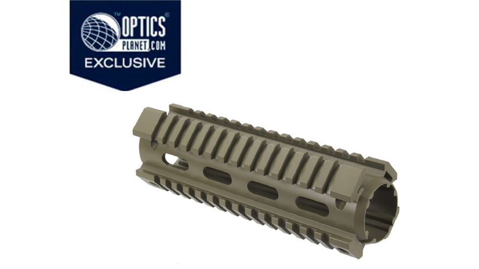 OpticsPlanet Exclusive M4 Cerakote Quad Rail Handguard