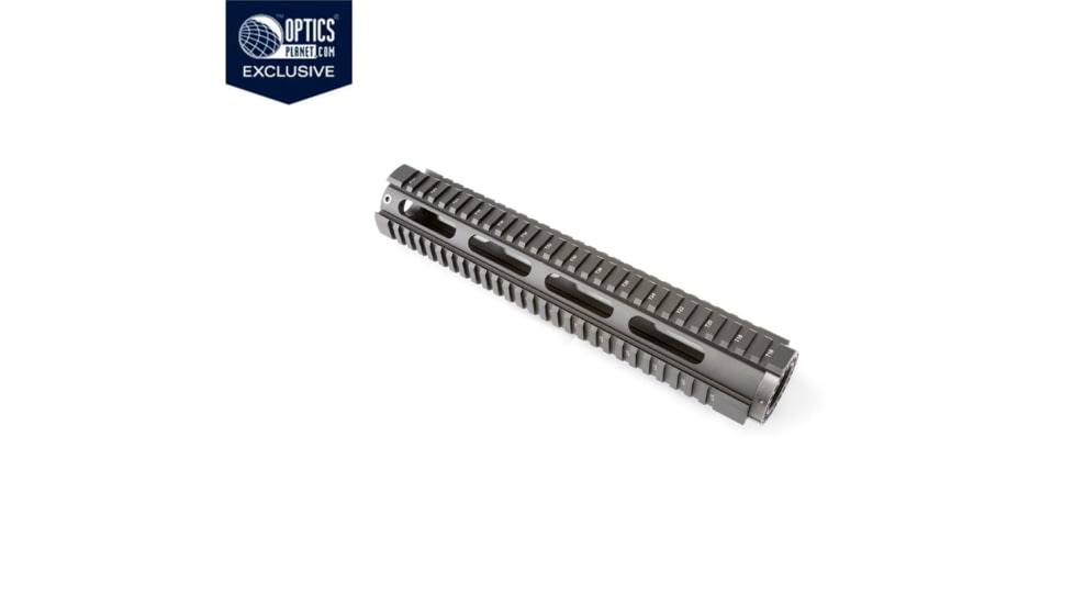OpticsPlanet Exclusive OpticsPlanet 12.6 inch Quad Rail, Free Floating Handguard - Rifle Length
