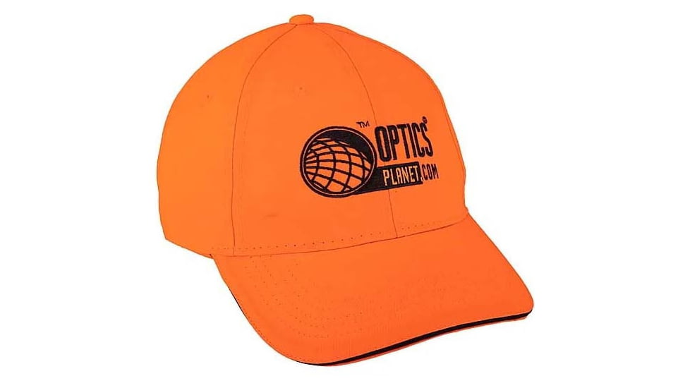 OpticsPlanet Exclusive OpticsPlanet Blaze Orange Baseball Cap, Blaze Orange, OSFA, 2400OP
