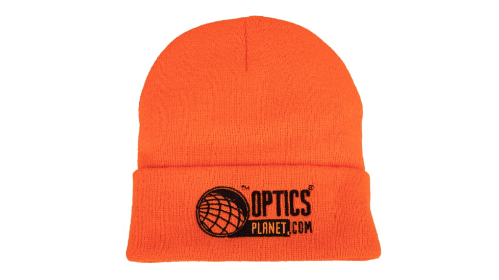 OpticsPlanet Exclusive OpticsPlanet Blaze Orange Beanie, Blaze Orange, OSFA, 1000OP