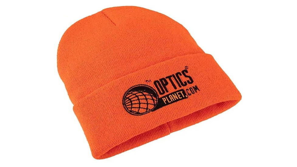 OpticsPlanet Exclusive OpticsPlanet Blaze Orange Beanie, Blaze Orange, OSFA, 1000OP