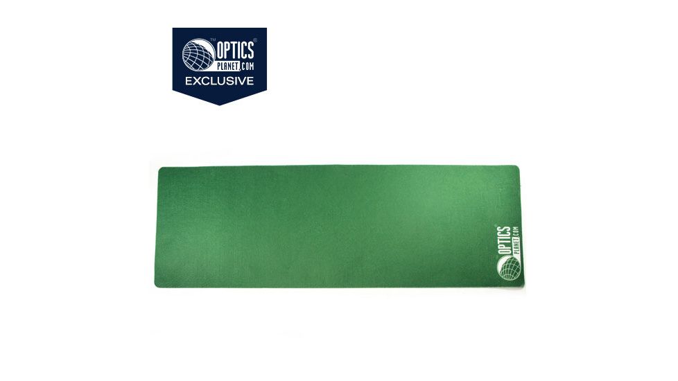 OpticsPlanet Exclusive OpticsPlanet Gun Cleaning Pad, Optics Planet.com, Green 12x36, Green, 12x36 GP1236GOP
