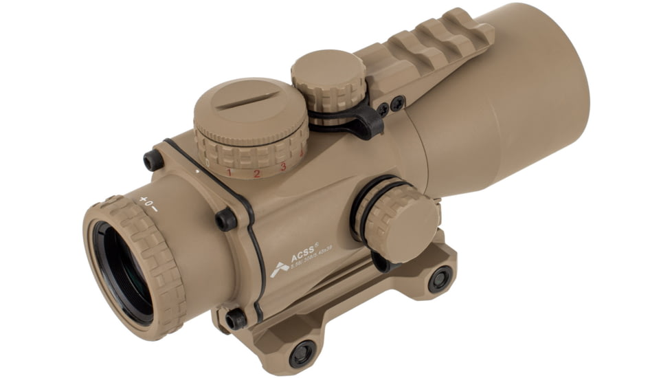OpticsPlanet Exclusive Primary Arms 5x36 Gen III Compact Prism Scope, ACSS-5.56/5.45/.308 Reticle, Flat Dark Earth, 710029