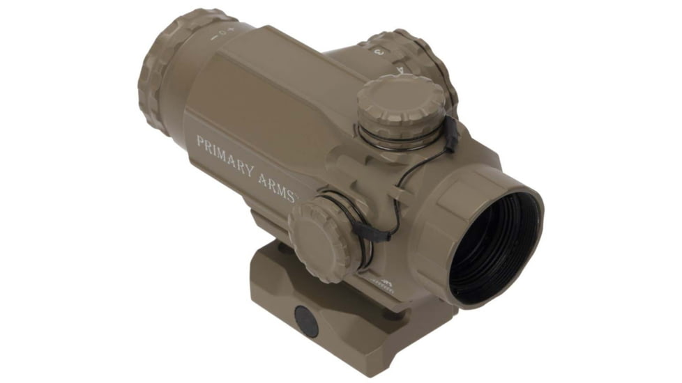 OpticsPlanet Exclusive Primary Arms SLx Compact 1x20 Prism Scope with ACSS Cyclops Reticle, FDE, PAC1X-ACSS-CYCLOPS-FDE