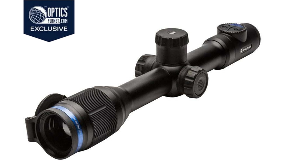 OpticsPlanet Exclusive Refurbished, Pulsar Thermion XQ38 Thermal Rifle Scope, 2.5 - 10x, 51.6 ft, Black, PL76522