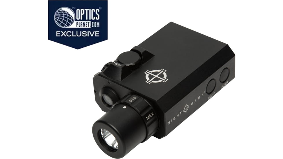 OpticsPlanet Exclusive Refurbished, SightMark LoPro Compact Combo Green Laser Sight, SM25012