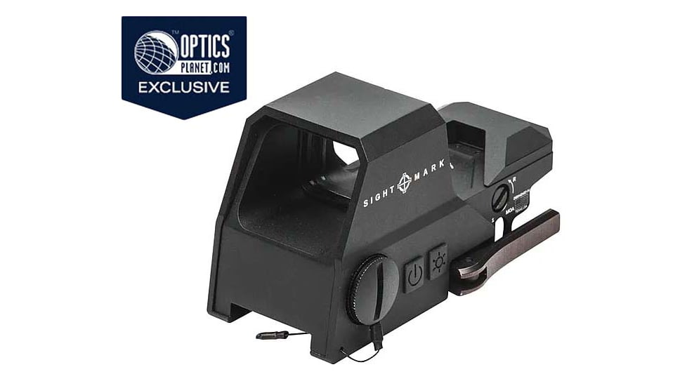 OpticsPlanet Exclusive Refurbished, SightMark Ultra Shot R-Spec Reflex Sight, Black, SM26031