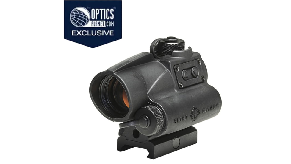 OpticsPlanet Exclusive Refurbished, Sightmark Wolverine 1x23 CSR Red Dot 4 MOA SM26021