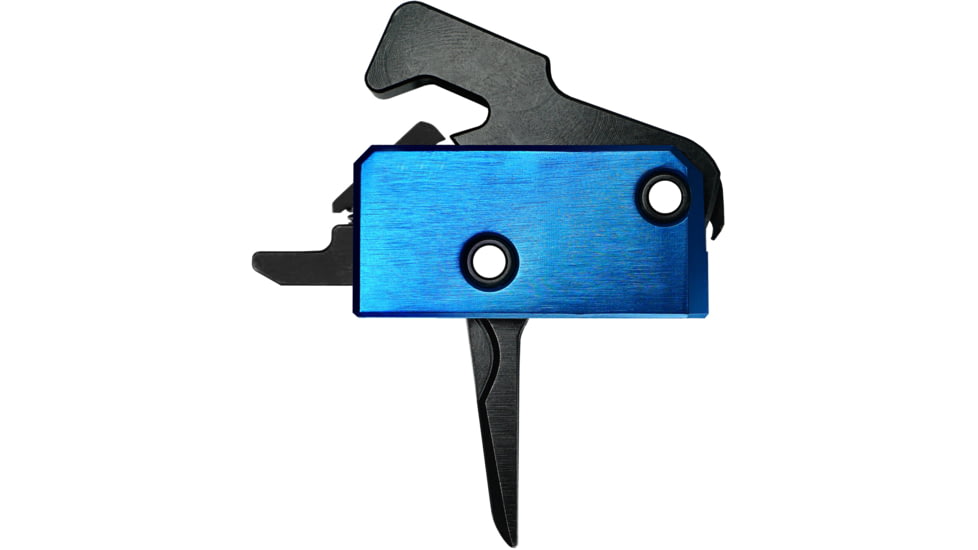 OpticsPlanet Exclusive RISE Armament RA-242 Enhanced Rifle Trigger, Flat, 3.5lb Pull Weight, Anodized Aluminum, Black, RA-242-BLK